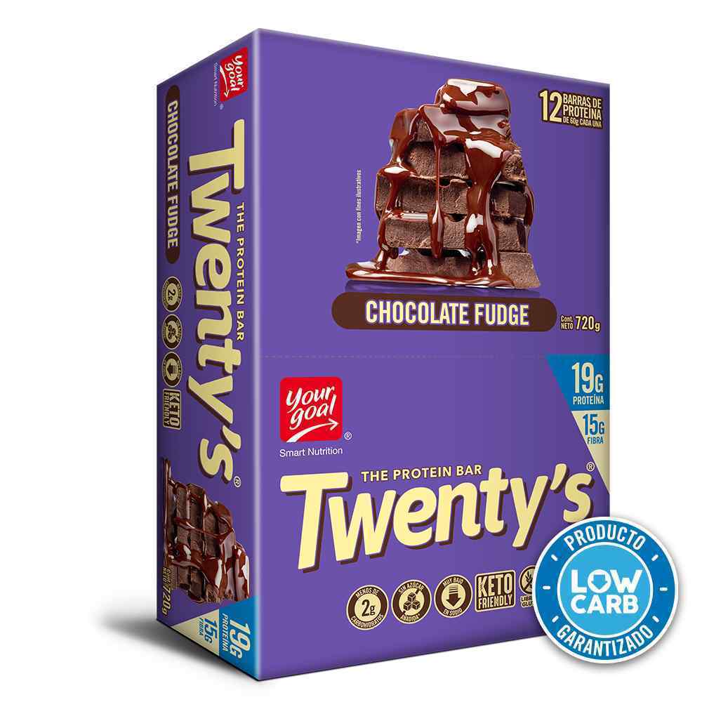 24 TWENTY'S (12 CHOCOLATE BROWNIE + 12 CHOCOLATE FUDGE)